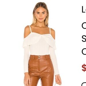 Lovers and Friends Piper Sweater in Ivory